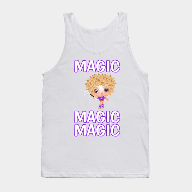 Magic. Tank Top by Beta Volantis